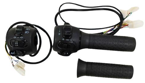 throttle with combination switch
